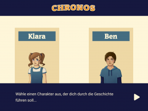 Bild Chronos 2019 - Charakterauswahl
