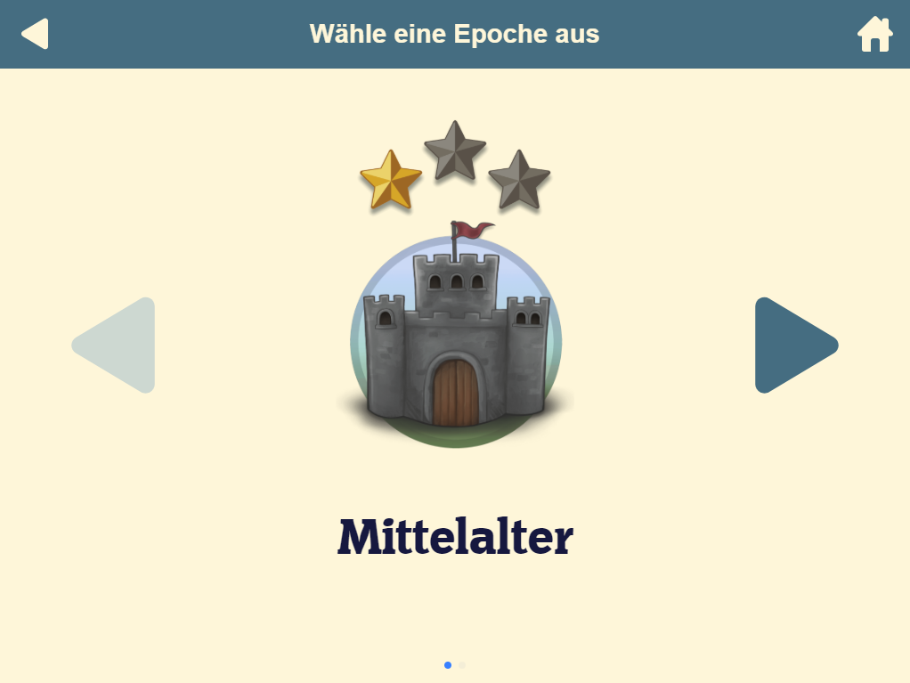 Bild Epochenauswahl Chronos