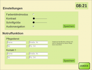 Bild Einstellungen