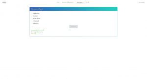 Screenshot Umfrage abgestimmt - Desktop Version