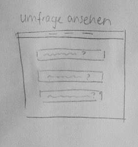 Wireframe Kommunikationssystem